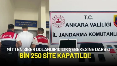 MİT’ten Siber Dolandırıcılık Şebekesine Darbe: Bin 250 Site Kapatıldı!