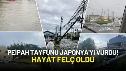 Peipah Tayfunu Japonya'yı Vurdu! Hayat Felç Oldu