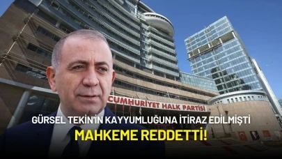 Gürsel Tekin'in Kayyumluğuna İtiraz Edilmişti: Mahkeme Reddetti!