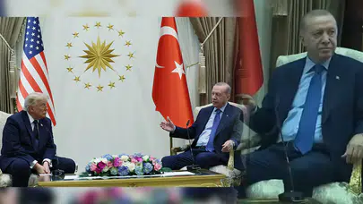Trump'ın 'yaptırımlar kalkıyor' çıkışı Ankara'da yankılandı: Erdoğan'ın o anki tavrı sosyal medyayı salladı