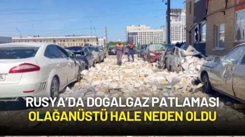 Rusya’da Doğalgaz Patlaması Olağanüstü Hale Neden Oldu
