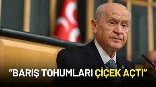 Bahçeli'den PKK'nın Fesih Kararına İlk Yorum: “Barış Tohumları Çiçek Açtı”