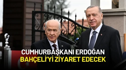 Cumhurbaşkanı Erdoğan'dan Sürpriz Ziyaret: Bahçeli ile Kritik Görüşme Akşam 18.00’de