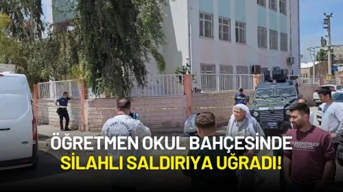 Mardin’de Kan Donduran Olay: Öğretmen Okul Bahçesinde Silahlı Saldırıya Uğradı!