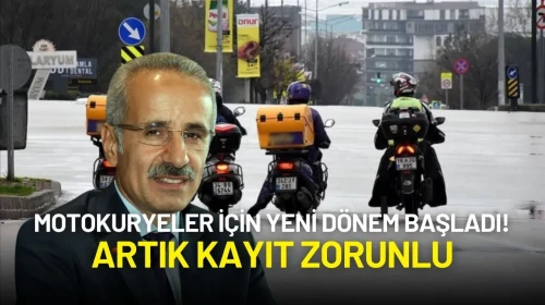 Motokuryeler İçin Yeni Dönem Başladı! Artık Kayıt Zorunlu