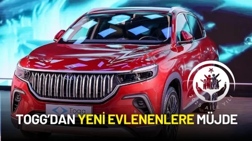 TOGG'dan Müjde: Yeni Evlenen Genç Çiftlere Özel Fiyat ve Ödeme Seçenekleri Sunuyor