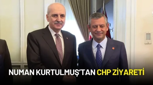 Meclis’te Kritik Ziyaret! Numan Kurtulmuş’tan CHP Grubuna Çıkartma