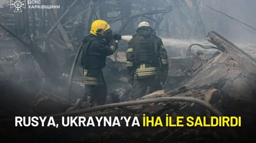 Ukrayna'ya Rusya'dan İHA Saldırısı: Yolcu Otobüsleri Kullanılamaz Hale Geldi!