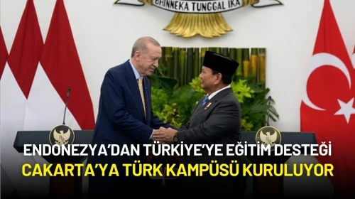 Endonezya’dan Türkiye’ye Eğitim Desteği: Türk Kampüsü Kuruluyor!