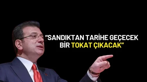 İmamoğlu’ndan Operasyonlara Sert Tepki: “Sandıktan Tarihe Geçecek Bir Tokat Çıkacak”