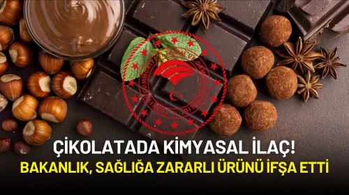 Çikolatada Kimyasal İlaç! Bakanlık, Sağlığa Zararlı Ürünü İfşa Etti