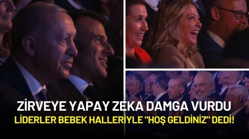 Zirveye Yapay Zeka Damgası: Liderler Bebek Halleriyle "Hoş Geldiniz" Dedi!