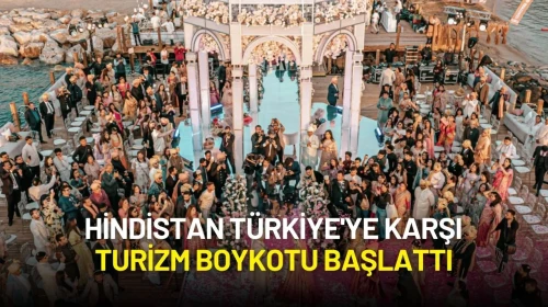 Hindistan Türkiye'ye Karşı Turizm Boykotu Başlattı