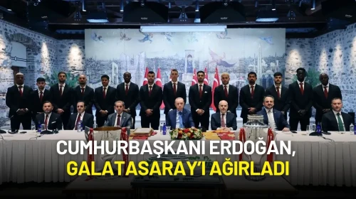 Cumhurbaşkanı Erdoğan, Galatasaray’ı Ağırladı: "Reis Yanındaki Adama Yurt Dışı Yasağı Koy"