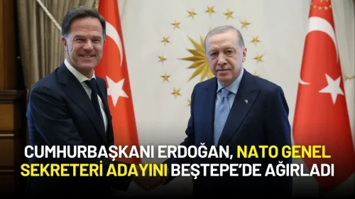 Cumhurbaşkanı Erdoğan, NATO Genel Sekreteri Adayı Mark Rutte’yi Beştepe’de Ağırladı