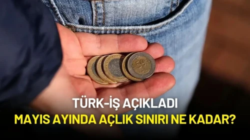 Açlık Sınırı 25 Bin TL’yi Aştı! Türk-İş Mayıs Raporunu Açıkladı