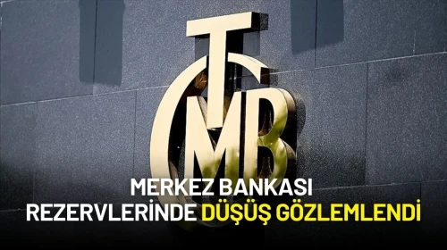 Merkez Bankası Rezervlerinde Düşüş Devam Ediyor