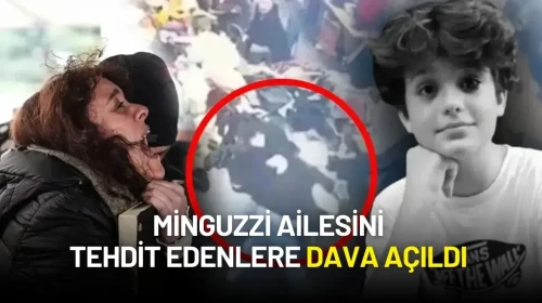 Minguzzi Ailesini Tehdit Edenlere Dava Açıldı
