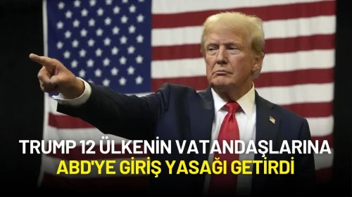 Trump’tan Seyahat Yasağı: 12 Ülkenin Vatandaşlarına ABD'ye Tam Giriş Yasağı Getirildi