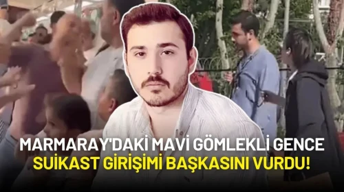 Marmaray'daki Mavi Gömlekli Gence Suikast Girişimi Başkasını Vurdu! Altından Daltonlar Çıktı