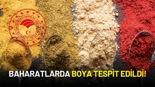Bakanlık İfşa Etti: Baharatlarda Boya Tespit Edildi!