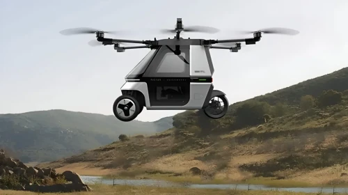 Hem Kara Hem Hava Aracı Skyrider X6 Resmen Tanıtıldı