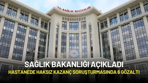 Sağlık Bakanlığı Kamu Hastanesindeki Yolsuzluk İddiasını Açıkladı