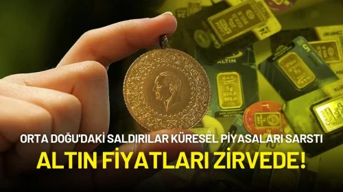 Orta Doğu'daki Saldırılar Küresel Piyasaları Sarstı: Altın Zirvede!