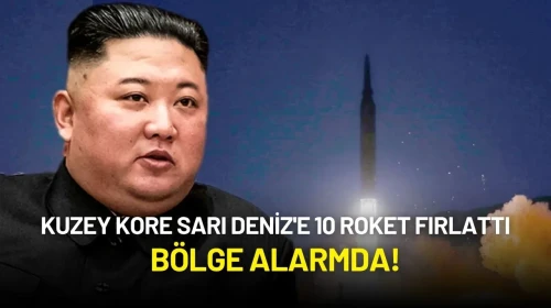 Kuzey Kore'den Sarı Deniz'e 10 Roket: Seul ve Bölge Alarmda!