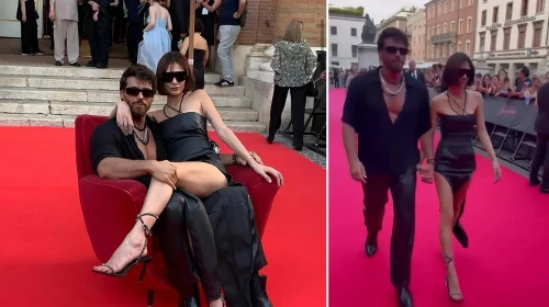 Can Yaman Kırmızı Halıda Sevgilisi ile Boy Gösterdi