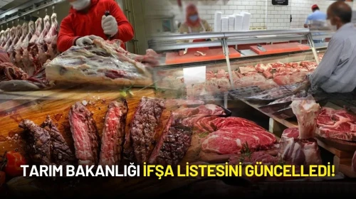 Gıda Skandalı Büyüyor: Bakanlık İfşa Listesini Güncelledi!