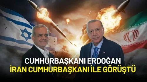 Cumhurbaşkanı Erdoğan İran Cumhurbaşkanı Pezeşkiyan ile Görüştü