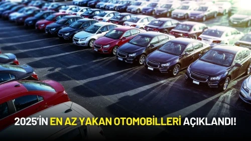 2025’in En Az Yakan Otomobilleri Açıklandı! İşte Cebinizi Düşünen O Modeller