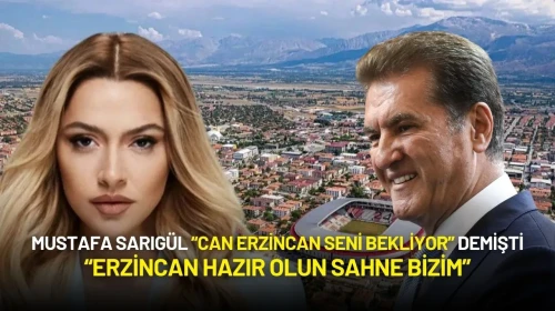 Hadise Mustafa Sarıgül'ün Çağrısı Üzerine Erzincan’da! Sarıgül Havalimanında Karşıladı
