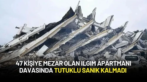 47 Kişiye Mezar Olan Ilgım Apartmanı Davasında Tutuklu Sanık Kalmadı