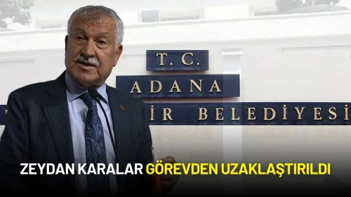 Zeydan Karalar Görevden Uzaklaştırıldı
