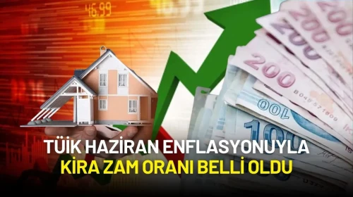 TÜİK Haziran Enflasyonuyla Kira Zam Oranı Belli Oldu