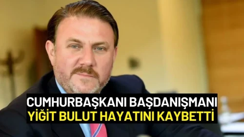 Cumhurbaşkanı Başdanışmanı Yiğit Bulut Hayatını Kaybetti