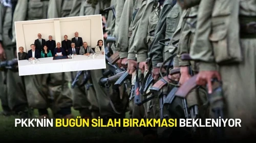 PKK'nin Bugün Silah Bırakması Bekleniyor