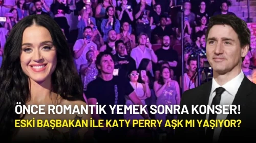Önce Romantik Yemek Sonra Konser! Eski Başbakan ile Katy Perry Aşk mı Yaşıyor?