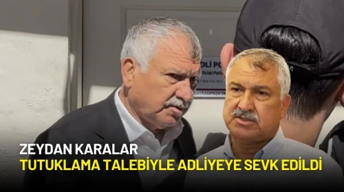 Adana Büyükşehir Belediye Başkanı Zeydan Karalar Tutuklama Talebiyle Adliyeye Sevk Edildi