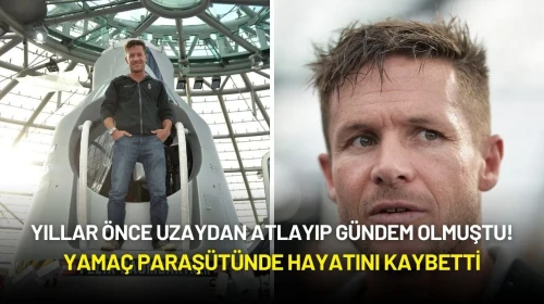Yıllar Önce Uzaydan Atlayıp Gündem Olmuştu! Yamaç Paraşütünde Hayatını Kaybetti