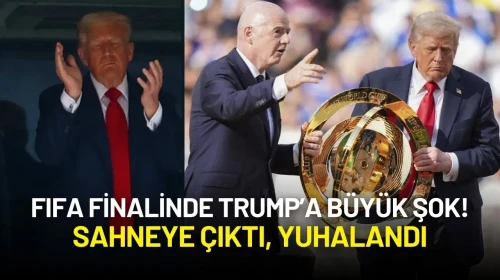 FIFA Finalinde Trump’a Büyük Şok! Sahneye Çıktı, Yuhalandı