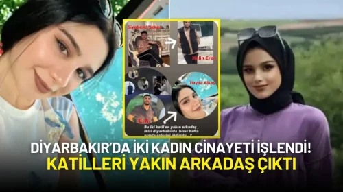 Diyarbakır’da İşlenen İki Kadın Cinayetinin Katilleri Yakın Arkadaş Çıktı