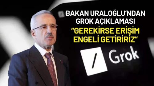 Bakan Uraloğlu’ndan Grok Açıklaması: “Gerekirse Erişim Engeli Getiririz”
