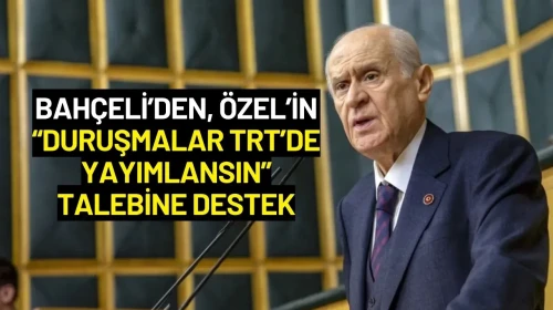 Devlet Bahçeli MHP Grup Toplantısında Konuşuyor