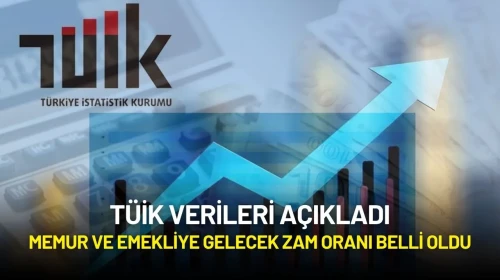 TÜİK Verileri Açıkladı: Memur ve Emeklinin Maaşına Gelecek Zam Oranı Belli Oldu