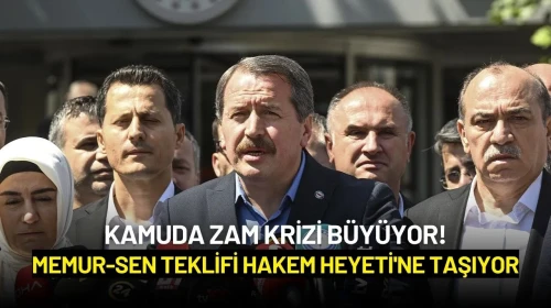 Kamuda Zam Krizi: Memur-Sen Teklifi Hakem Heyeti'ne Taşıyor