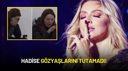 Hadise Gözyaşlarını Tutamadı: "Biz Robot Değiliz!"