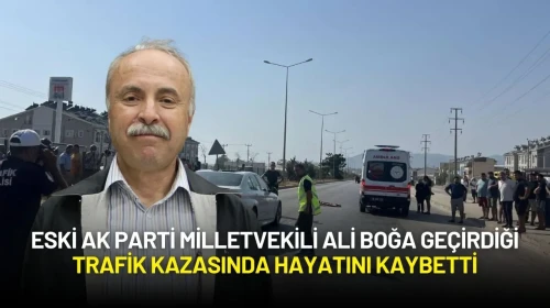 Eski AK Parti Milletvekili Ali Boğa Geçirdiği Trafik Kazasında Hayatını Kaybetti